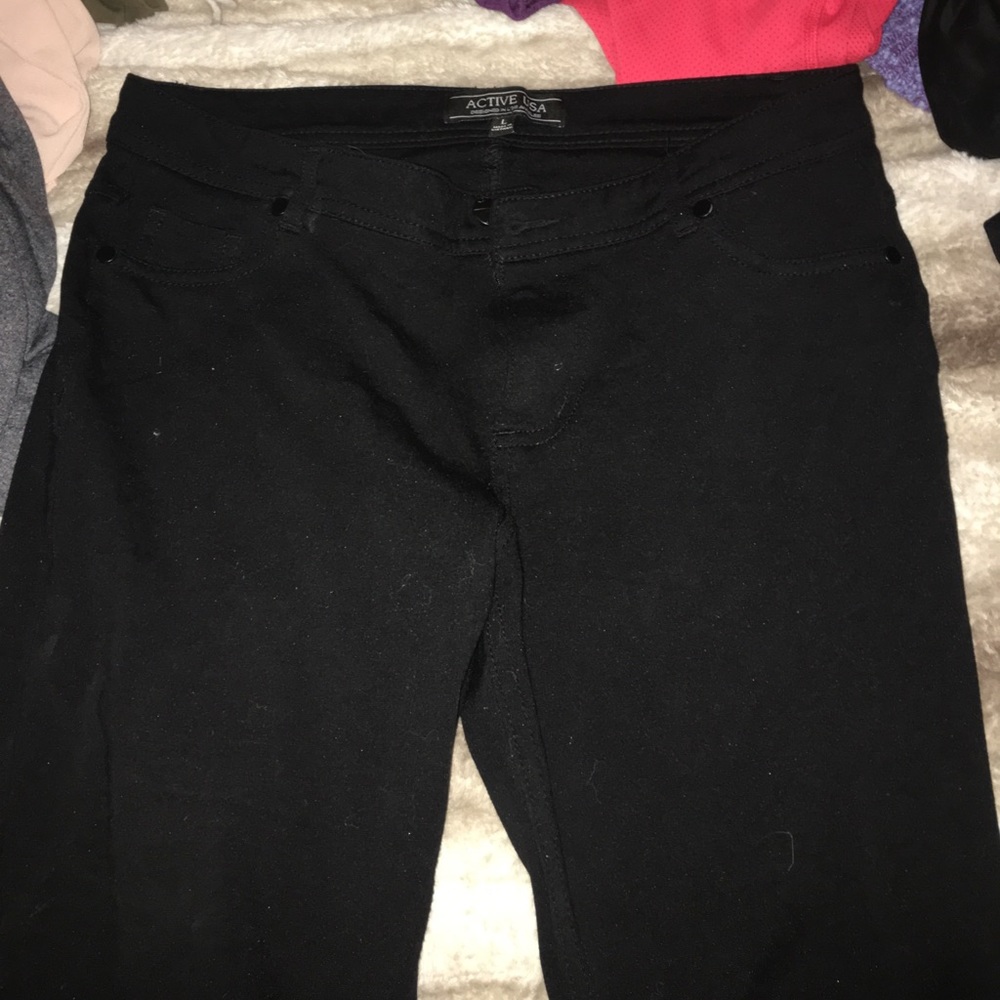 Black legging / jeggings barely worn