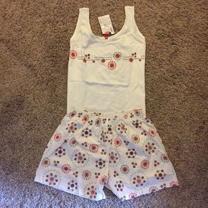 NWT Floral Pajama Set From Brazil