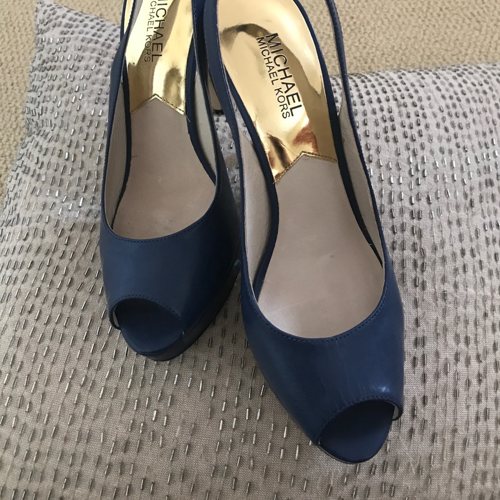Michael Kors Peep Toe Sandals