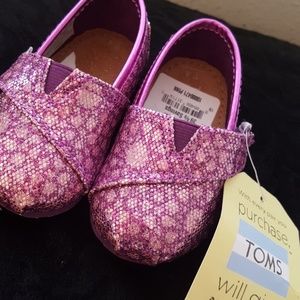 TOMS shoes Pink Moroccan