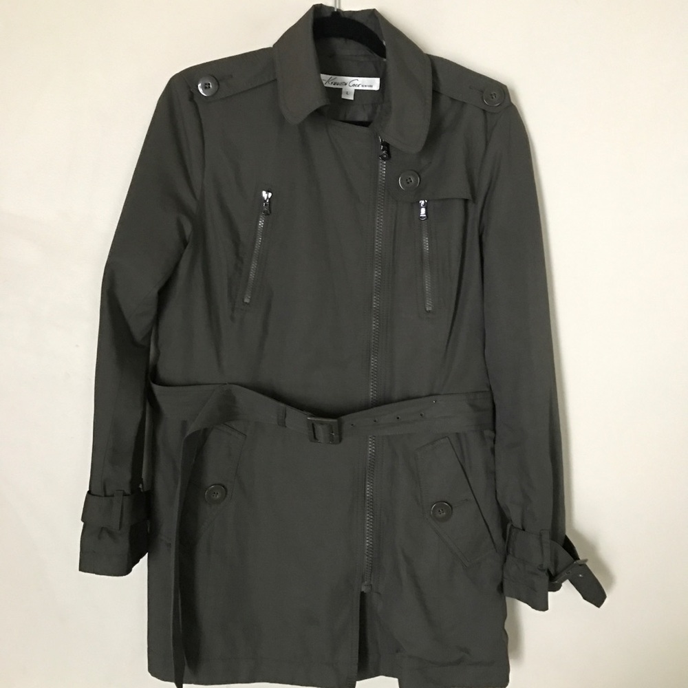 Kenneth Cole olive green jacket