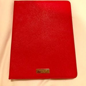kate spade red ipad air case ♡