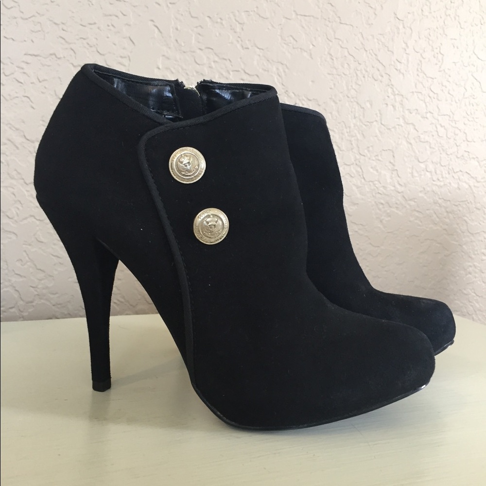 GUESS Suede Booties size 8 1/2!
