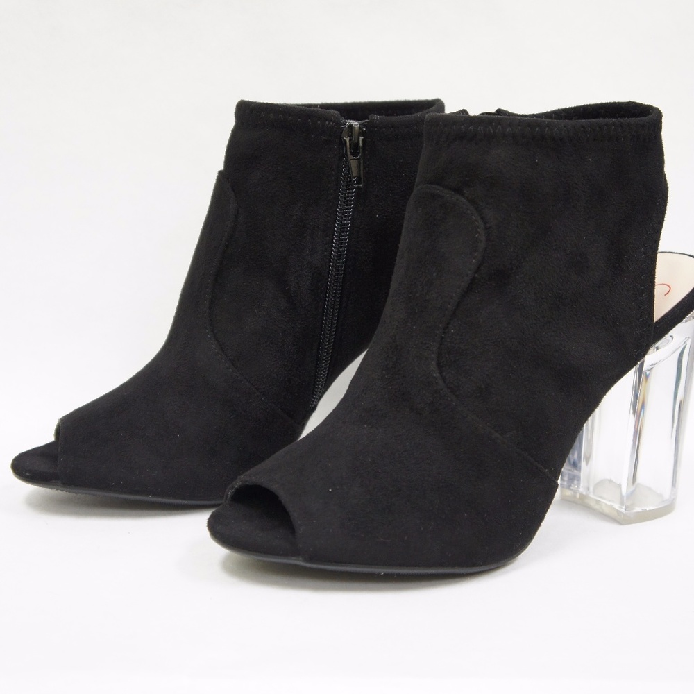 Peep Toe Booties - Fall booties and heels
