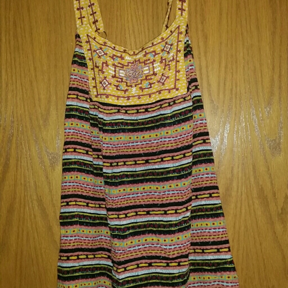 Xhilaration Tribal Festival Tank Top Juniors XL