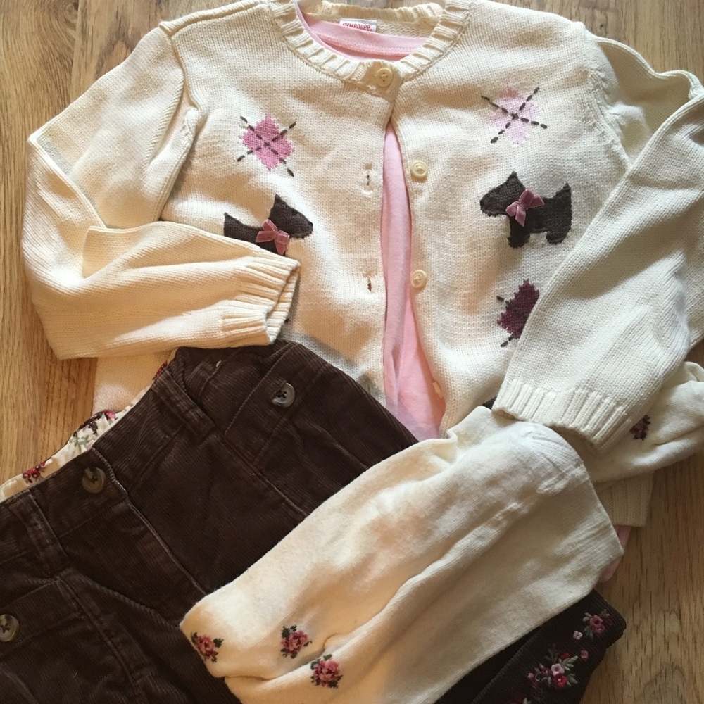 Gymboree girl size 4 outfit
