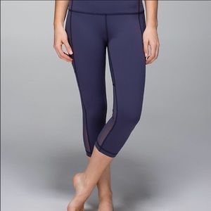 Lululemon Crop Mesh Yoga Pant