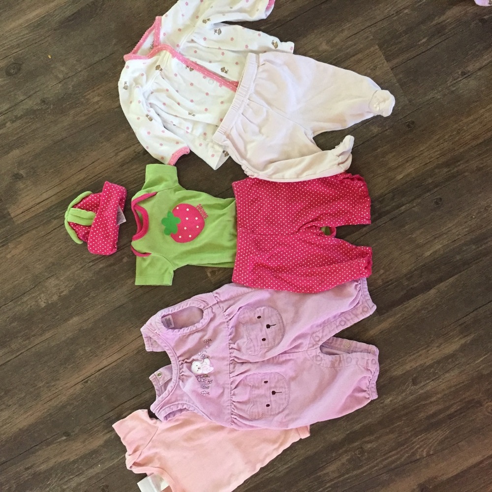 Matching baby girl outfits