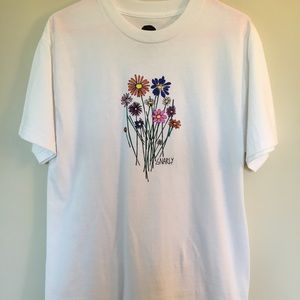 Urban Outfitters Gnarly white t shirt with flowers