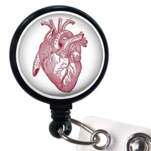 Heart ID Badge holder