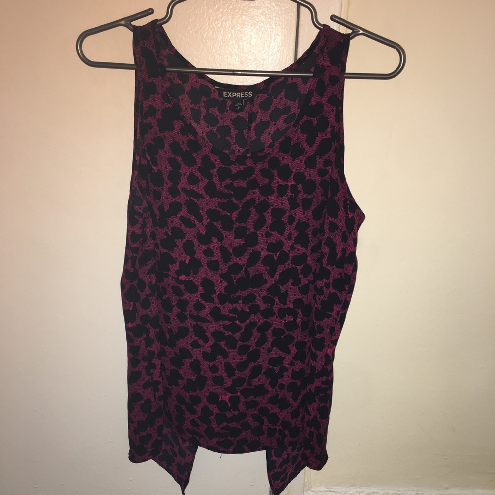 Worn ONCE flowy back-out Express tank - Picture 1 of 3
