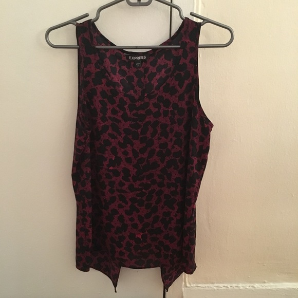 Worn ONCE flowy back-out Express tank - Picture 3 of 3