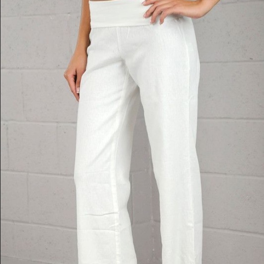 XS - linen pants