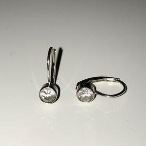 Sterling Silver 14k Gold Plated Earrings