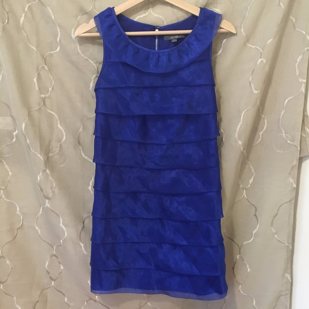Forever 21 Bright Royal Blue Party Dress Sz Small