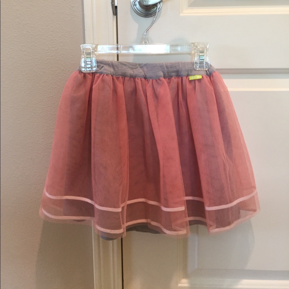 Morgan and Milo- Pink layered tutu skirt, size 6