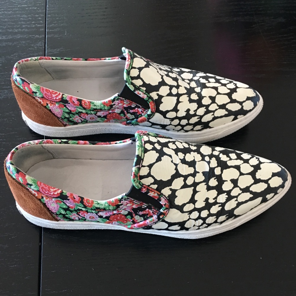 Authentic Coach limited edition slip on sneakers.