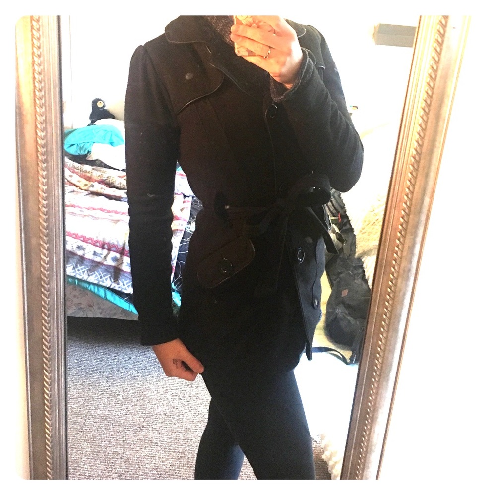 Black coat