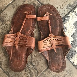 Brand New Custom Made Buffalo Sandals