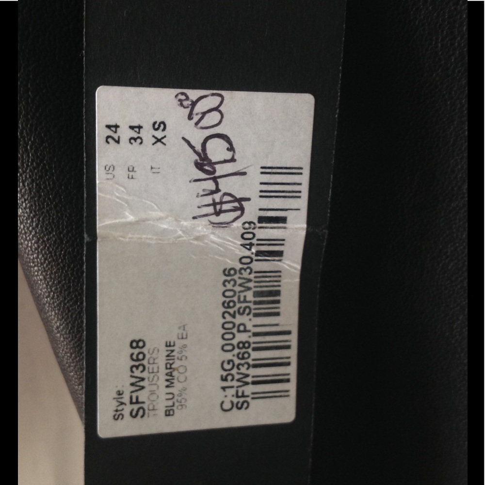 Superfine leather slim pants - Picture 3 of 4
