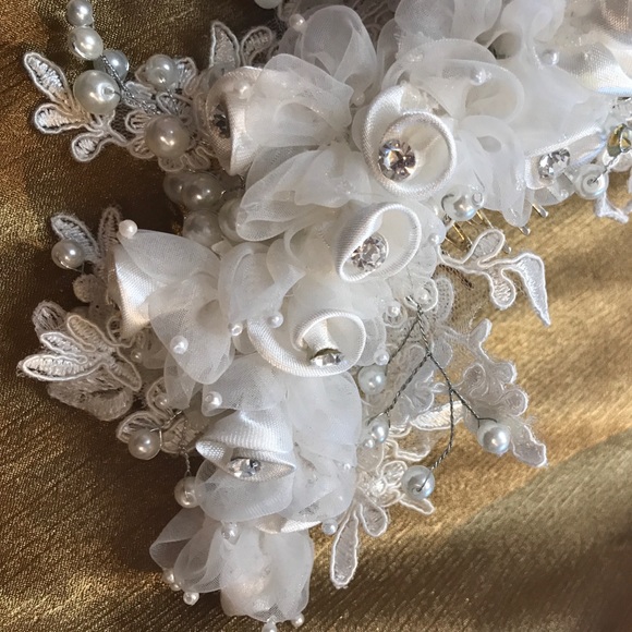 Wedding hair band main image 8