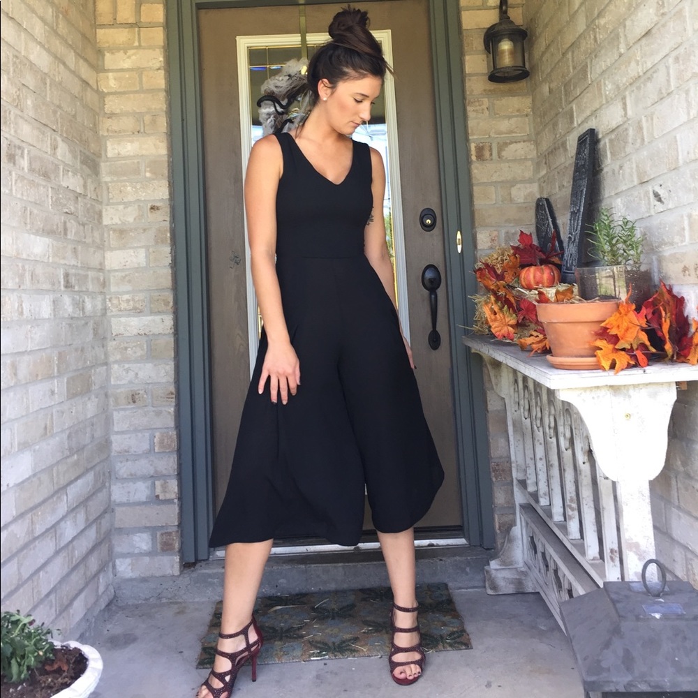 Dressy, black jumpsuit