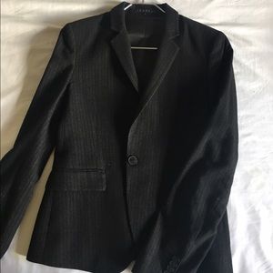Theory Stretch Wool Blazer Jacket Size 2
