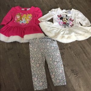 Disney baby  clothing 6 to 9  months almost new