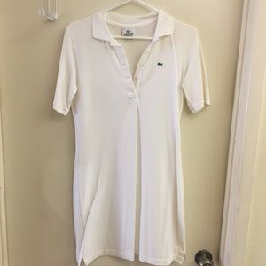 Lacoste Tennis Short Sleeved Skirt Size 40 (Sz 8)