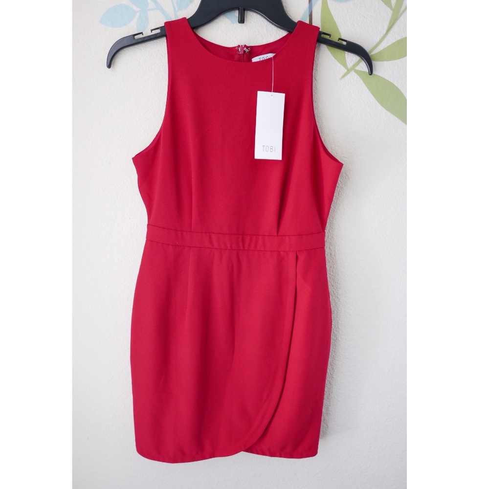 Red mini Dress NWT