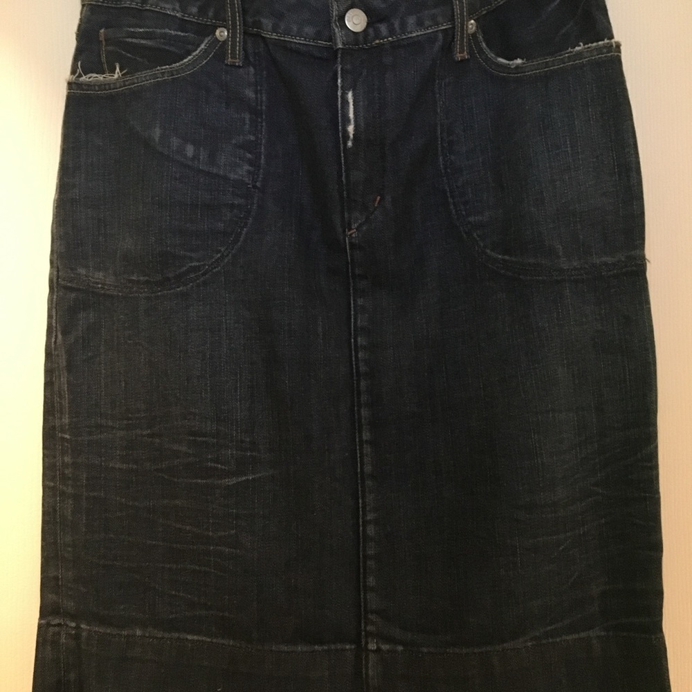 Paperdenim&cloth Denim Skirt