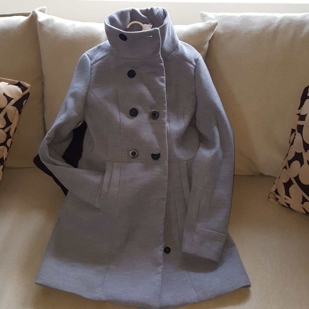 Gray dresd coat