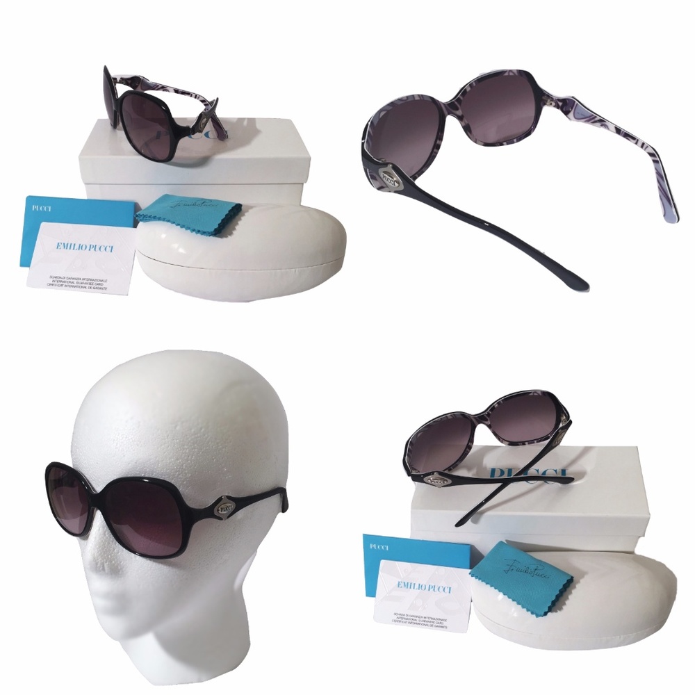 $465 NEW w/ Box, Case & Cards PUCCI SUNGLASSES