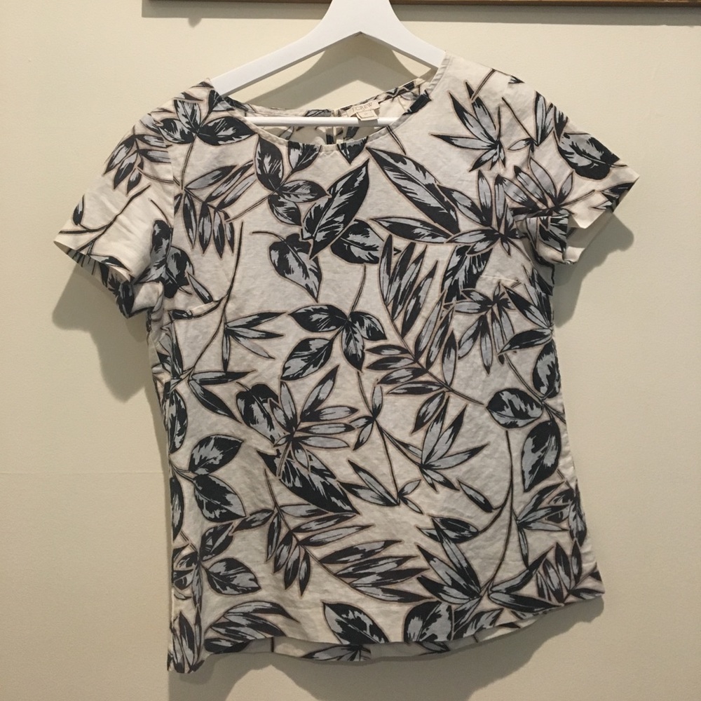 J. Crew Floral Top