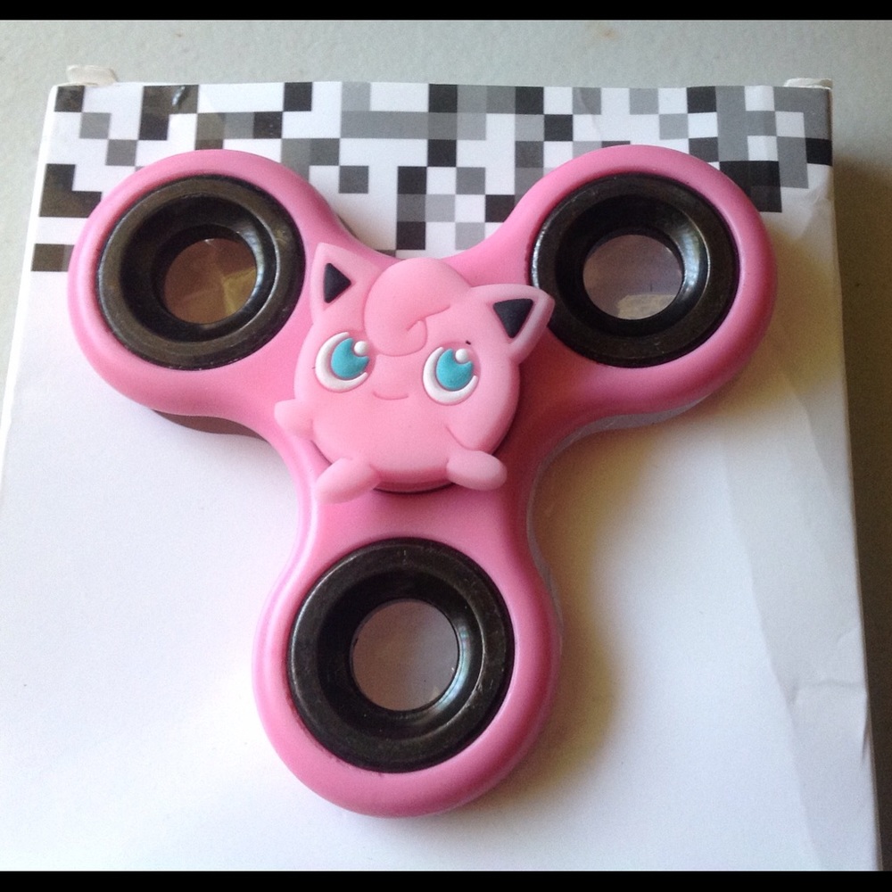 Pokemon Jiggly Puff Fidgit Spinner-new