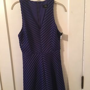 Women's blue dress