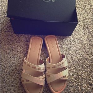 Brand new coach sandals Brand new coach sandals