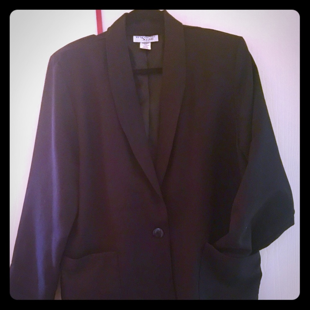Kensington Square - Black Blazer L