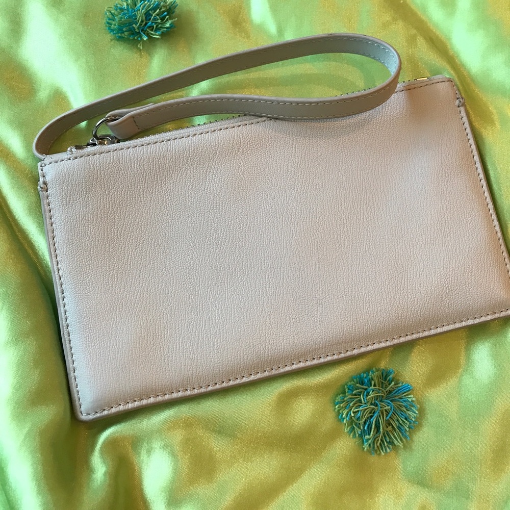 & Other Stories leather clutch