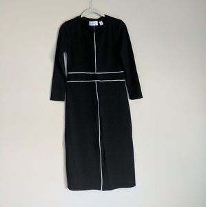 *never worn* Sonnet James black/white dress, XS