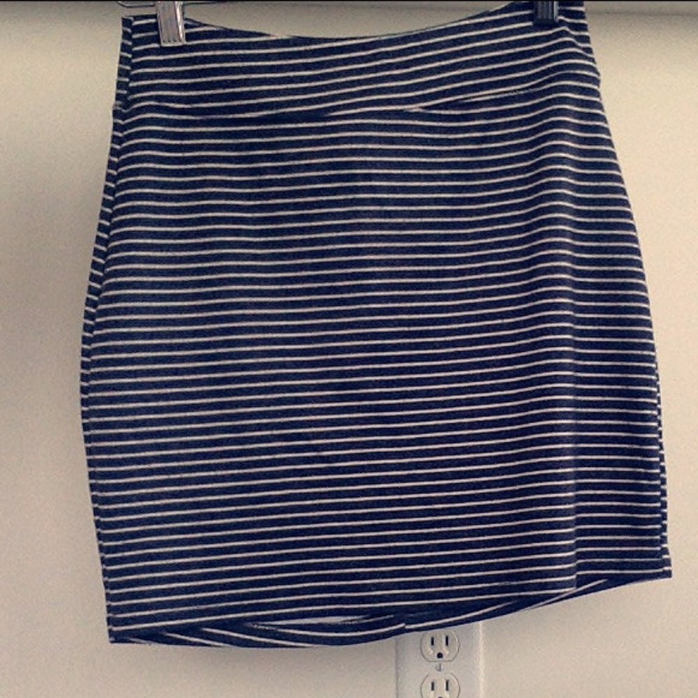 Urban Outfitters Blue and White Skirt