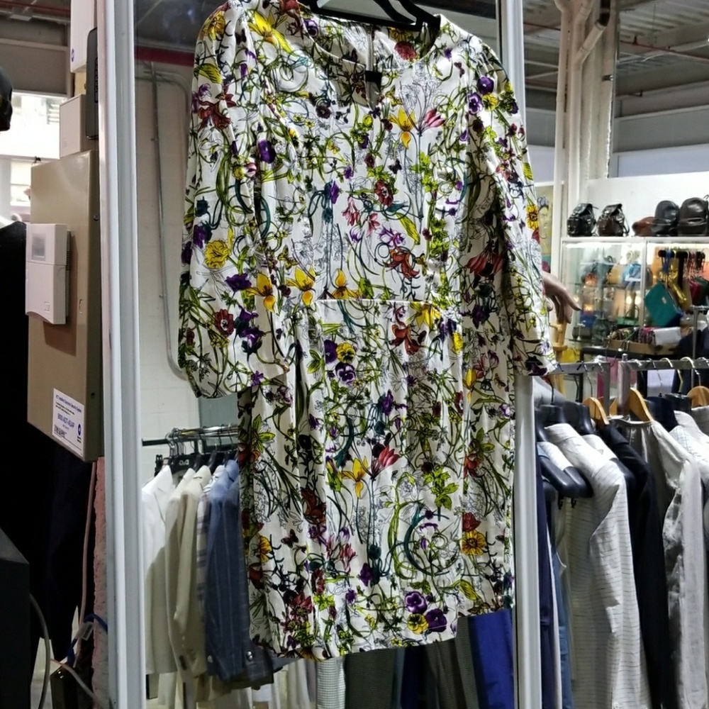 Beautiful flower print dress