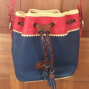 Rare vintage dooney and burke bucket bag