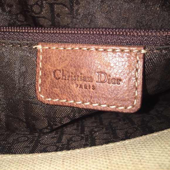 Christian Dior canvas saddlebag limited edition ⭐️ - Picture 2 of 5