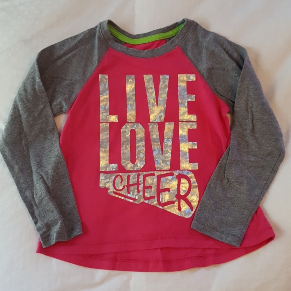 MTA Sport Girls Size XS (4/5) Cheer Tee