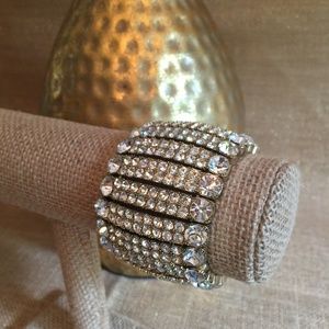 Crystal Statement Stretch Bracelet