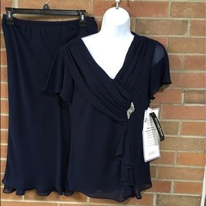 Another Thyme two piece dress (skirt and top)