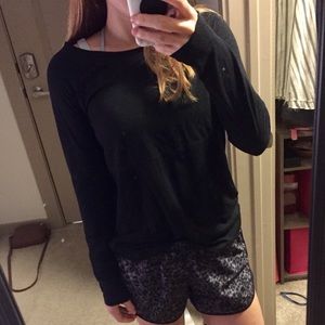 Zella Black Top - open back size S