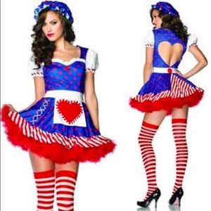 Darling Dollie 2 PC Halloween Costume: Small