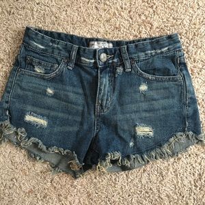 Free People Denim Shorts